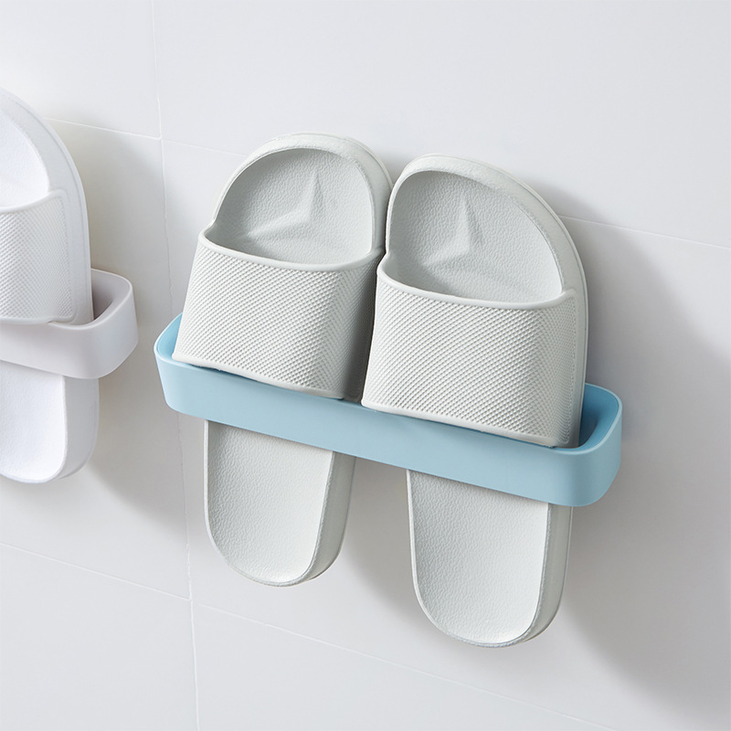 Plastic Wall Hanging Slippers Shoes Rack Home Slippers Towel Hanger Pure Color Self Adhesive Storage Organizer 2Pcs/lot
Plastic Wall Hanging Slippers Shoes Rack Home Slippers Towel Hanger Pure Color Self Adhesive Storage Organizer 2Pcs/lot