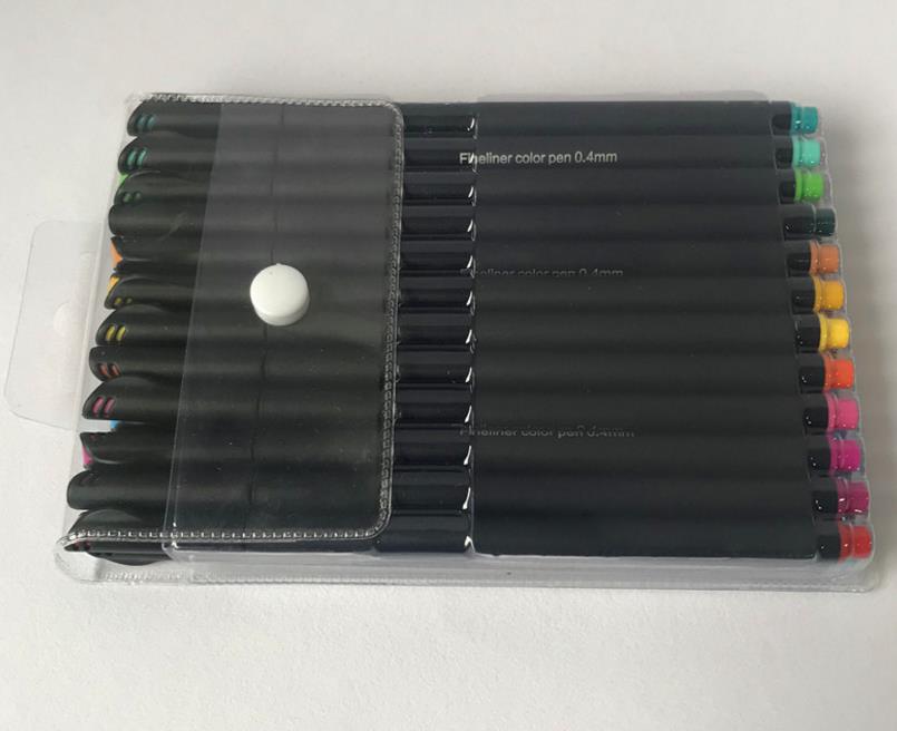 Planner Pens Fineliner Colored Drawing Markers Journaling Writing Take Note Calendar Agenda Sketching Art Office Supplies Multi Function