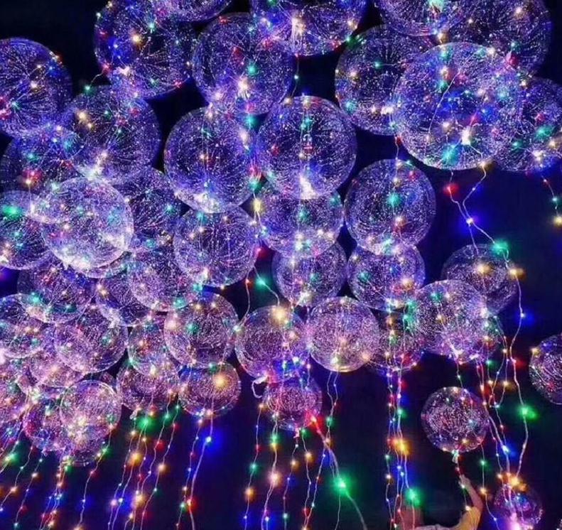 50PCS No Wrinkle Clear Bobo Balloon With 3M Led Strip Wire Luminous Led Balloons wedding Decoration birthday party Toy ST588, Multicolor
50PCS No Wrinkle Clear Bobo Balloon With 3M Led Strip Wire Luminous Led Balloons wedding Decoration birthday party Toy ST588, Multicolor
