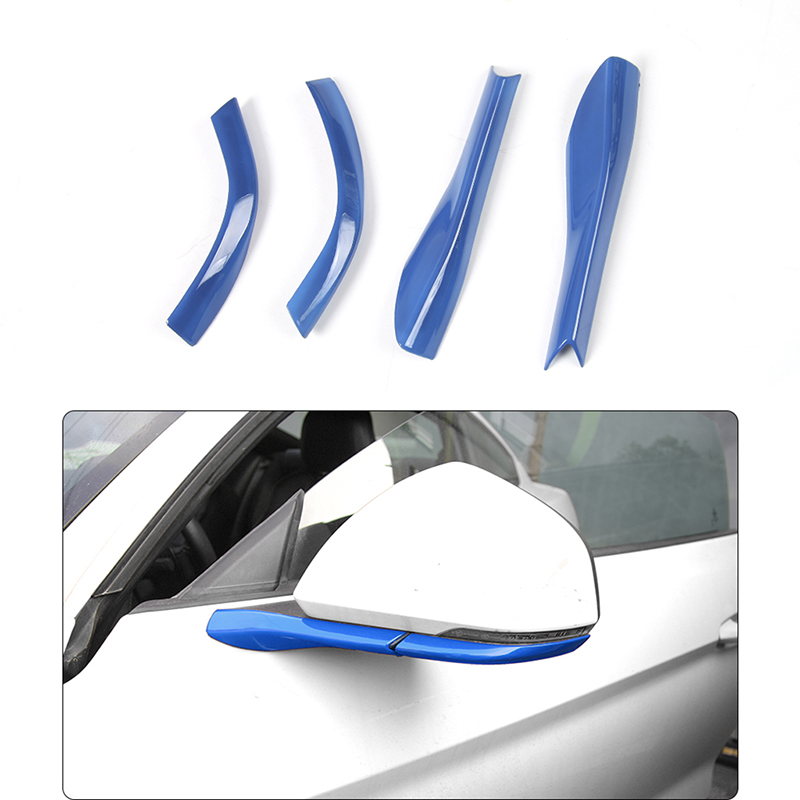 ABS Car Rearview Mirror Pedestal Trim Accessories for Ford Mustang