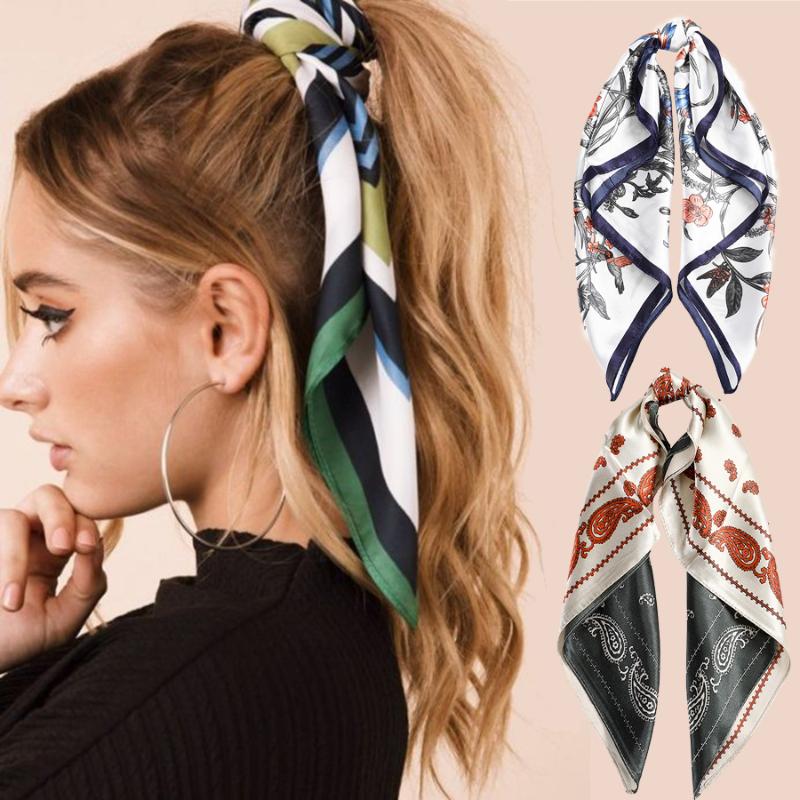Haimeikang Satin Printed Hair Scarf Square Bandanas Women Hair Accessories Hairbands Soft Summer Headband
Haimeikang Satin Printed Hair Scarf Square Bandanas Women Hair Accessories Hairbands Soft Summer Headband