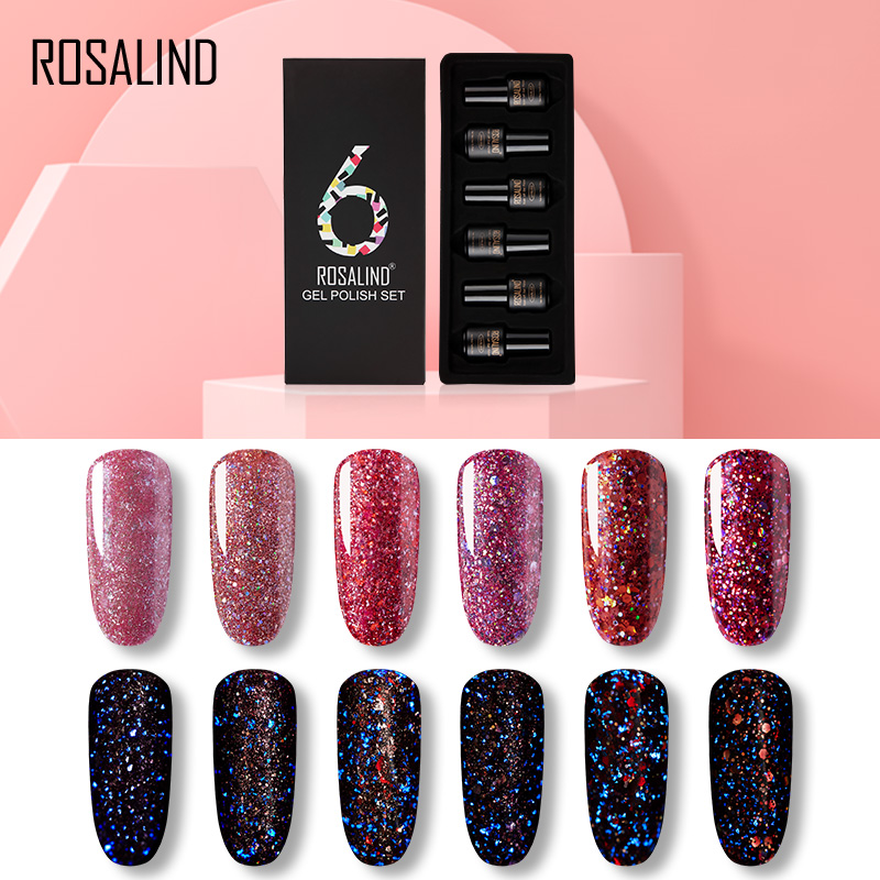 ROSALIND Gel Nail Polish 6PCS Luminous Rose Gold Set Hybrid Varnish All For Manicure Platinum Gel Lacquer UV LED Lamp Nail Kit
ROSALIND Gel Nail Polish 6PCS Luminous Rose Gold Set Hybrid Varnish All For Manicure Platinum Gel Lacquer UV LED Lamp Nail Kit