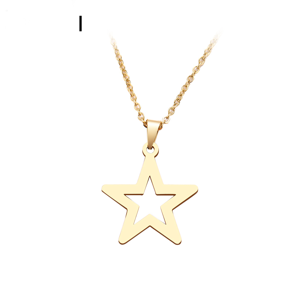 Jewellery Cacana Stainless Steel Necklace For Women Classic Hollow Star Choker Pendant Necklace Engagement Jewelry Female's Party Gift
Jewellery Cacana Stainless Steel Necklace For Women Classic Hollow Star Choker Pendant Necklace Engagement Jewelry Female's Party Gift