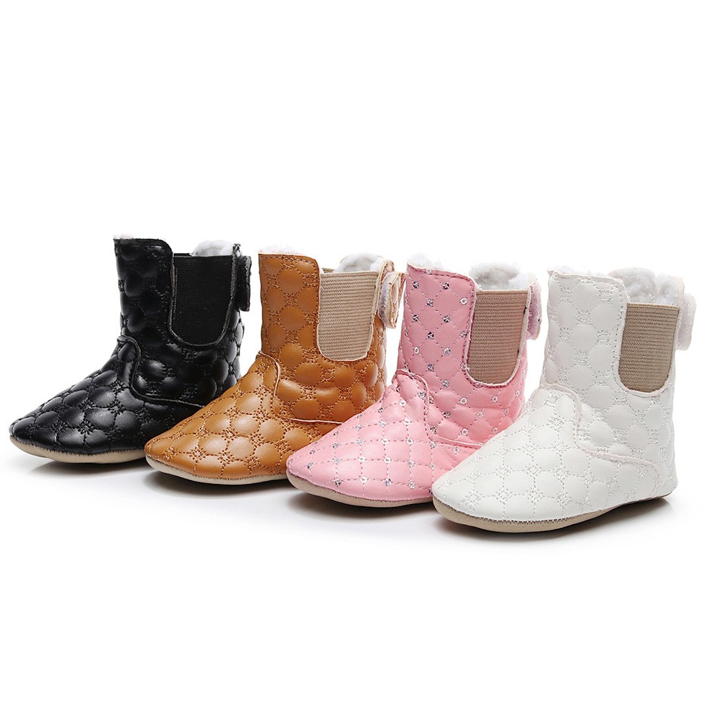 Baby winter Plush warm pure color baby shoes snowfield boots and boots First leather Shoes for Newborns in Warm Boots
Baby winter Plush warm pure color baby shoes snowfield boots and boots First leather Shoes for Newborns in Warm Boots