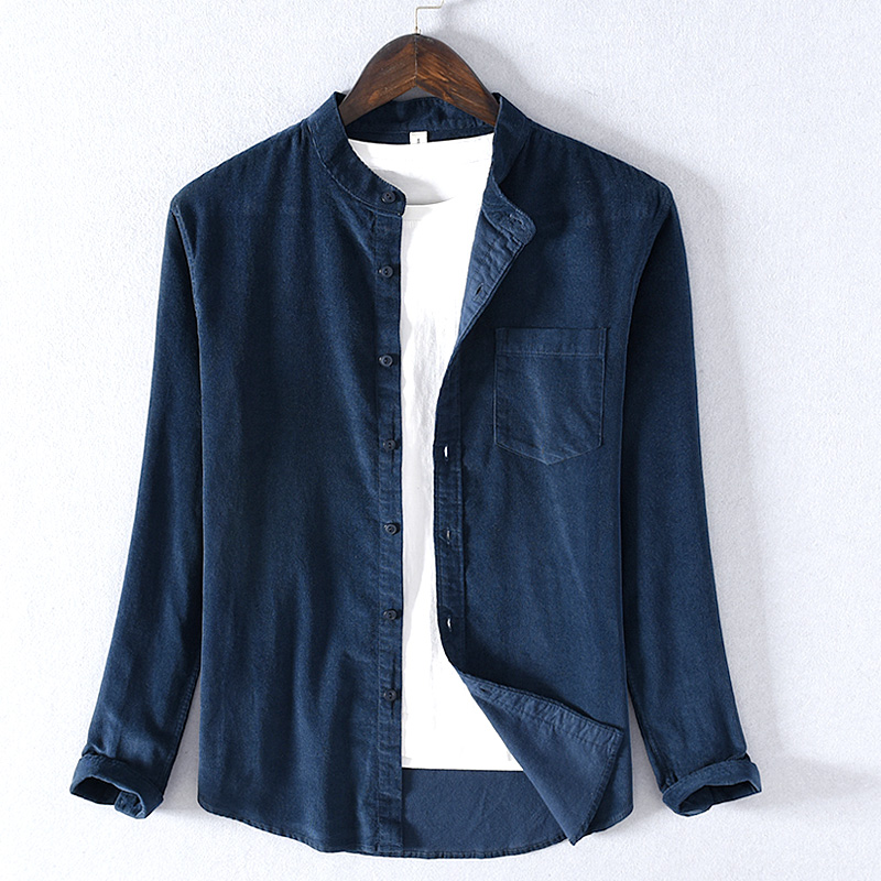 2020 New arrival long-sleeved corduroy cotton men shirt brand fashion shirts for men autumn spring casual shirt mens chemise, Khaki
2020 New arrival long-sleeved corduroy cotton men shirt brand fashion shirts for men autumn spring casual shirt mens chemise, Khaki