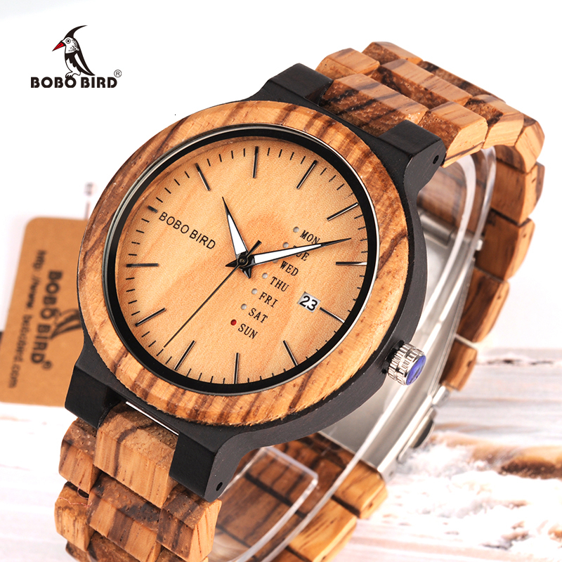 relogio masculino BOBO BIRD Wood Watch Men erkek kol saati Week Display Date Japan Quartz Men' Watches Accept Logo Drop Shipping LY191206, Brown face
relogio masculino BOBO BIRD Wood Watch Men erkek kol saati Week Display Date Japan Quartz Men' Watches Accept Logo Drop Shipping LY191206, Brown face