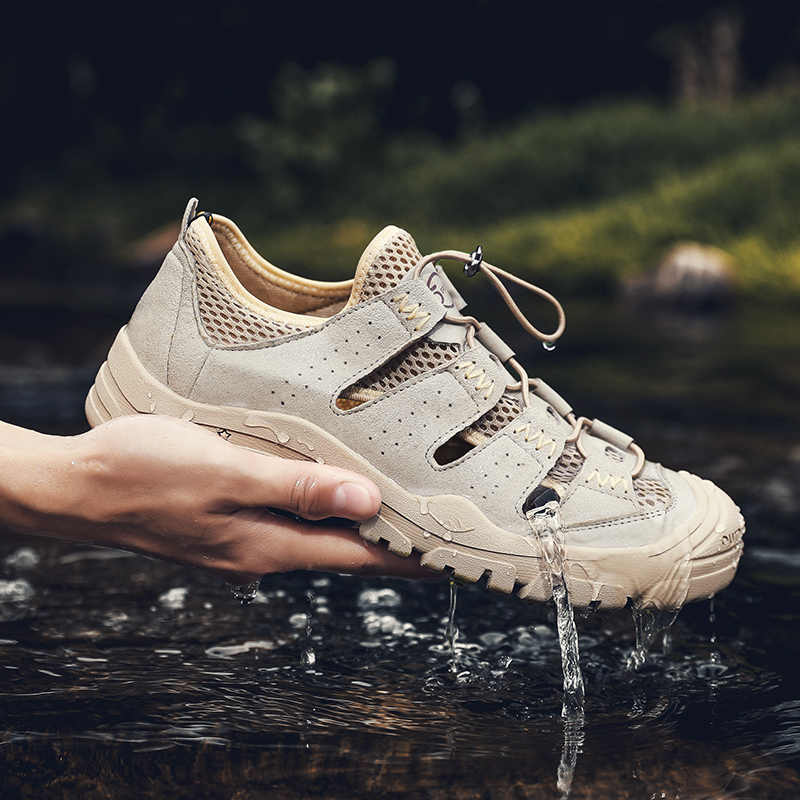 Men's Shoes Mens Sandals Summer High Quality Genuine Leather Outdoor Hiking Casual Water Shoes Men Beach Sandal Sandalias Hombre, Hongyun-85390-shas
Men's Shoes Mens Sandals Summer High Quality Genuine Leather Outdoor Hiking Casual Water Shoes Men Beach Sandal Sandalias Hombre, Hongyun-85390-shas