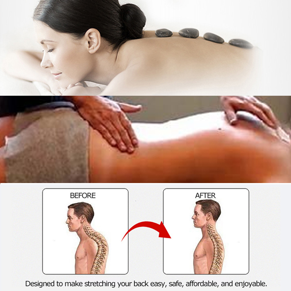 Stretch Equipment Back Massager Magic Stretcher Fitness Lumbar Support Relaxation Mate Spinal Pain Relieve Chiropractor message LY191203