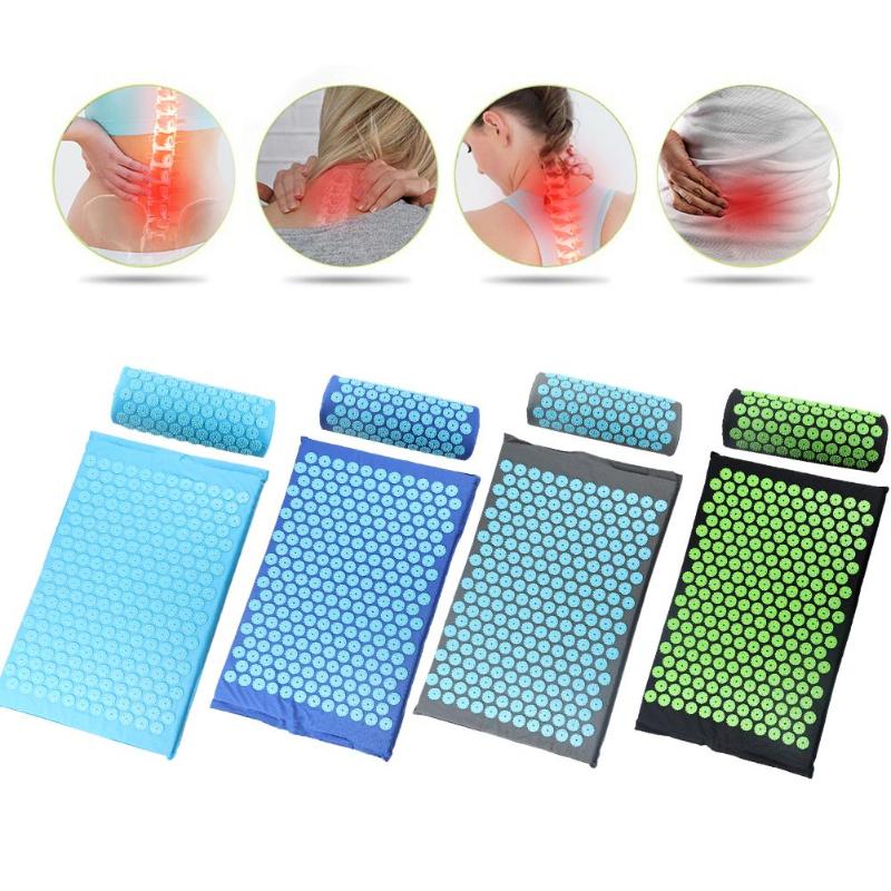 Massage Mat Neck Massager Acupressure Massager Mat Massage Pain Relief Stress Yoga Relieve Stress Pain Therapy 
Massage Mat Neck Massager Acupressure Massager Mat Massage Pain Relief Stress Yoga Relieve Stress Pain Therapy