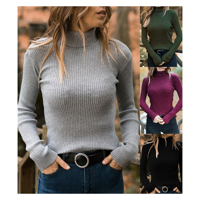 Womens Lightweight Soft Long Sleeve Pullover Turtle Neck Solid Color Knit Sweater Casual Jumpers, Black
Womens Lightweight Soft Long Sleeve Pullover Turtle Neck Solid Color Knit Sweater Casual Jumpers, Black