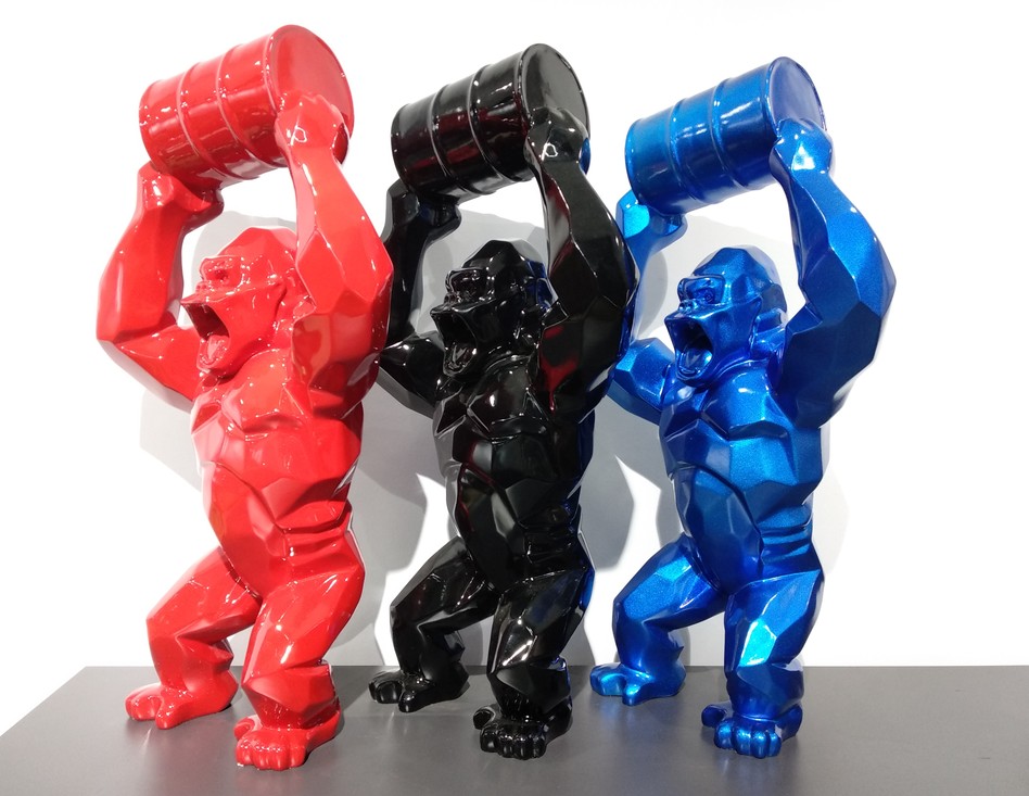40cm American Creative Art Simulation Animal Statue Gorilla Bust Orangutan Art Sculpture Resin Craft Home Decoration
40cm American Creative Art Simulation Animal Statue Gorilla Bust Orangutan Art Sculpture Resin Craft Home Decoration