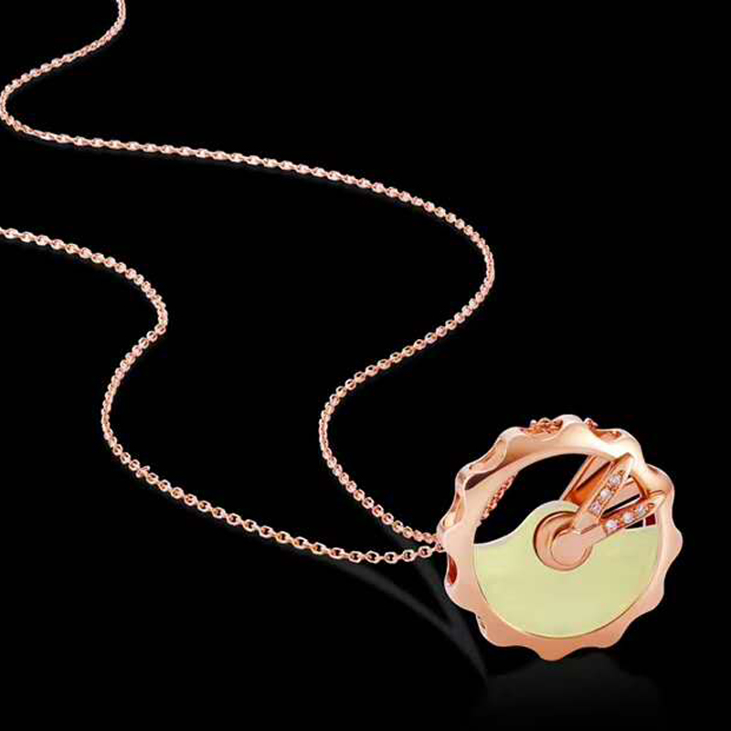 18K Gold Real Diamond Women Pendant Necklaces Round Clock Yellow Opal Wedding Party Engagement Anniversary Necklaces Birthday
18K Gold Real Diamond Women Pendant Necklaces Round Clock Yellow Opal Wedding Party Engagement Anniversary Necklaces Birthday