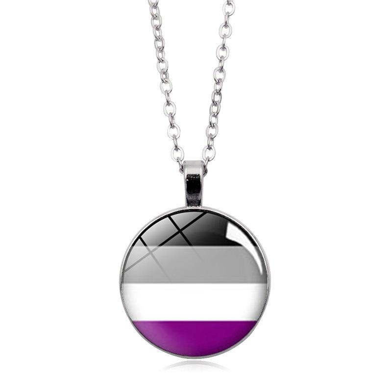 Rainbow Gay Pride necklace Love Wins Heart GLBT For Lesbians Gays Pride Bisexuals Transgender Men's LGBT Necklaces Jewelry
