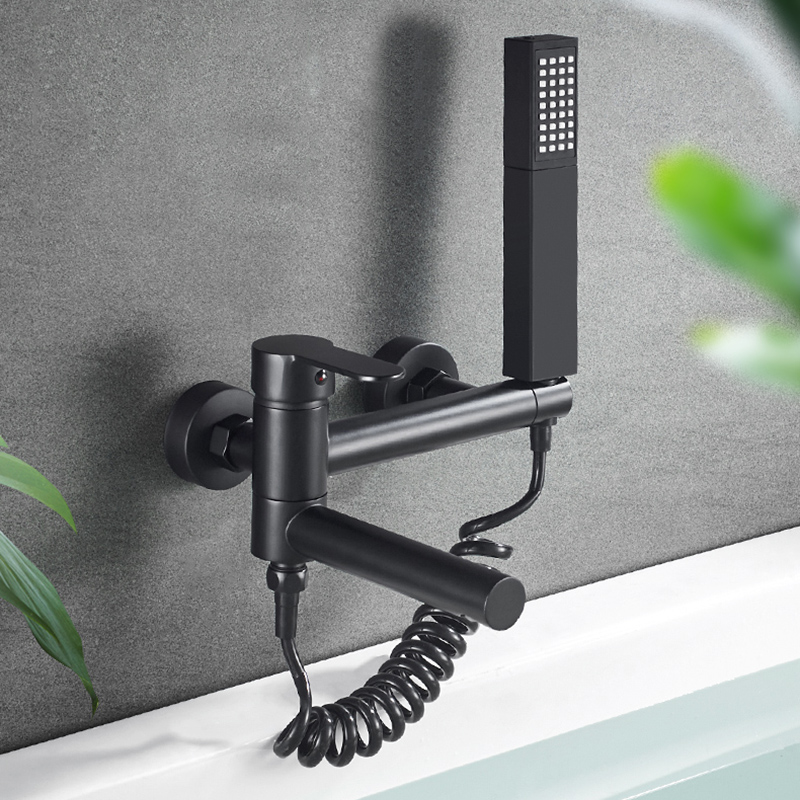 Bathroom Bathtub Shower Faucet Black Brass Bathroom Shower Faucet Set Bath Mixer Tap Head Wall Mixer Faucets
Bathroom Bathtub Shower Faucet Black Brass Bathroom Shower Faucet Set Bath Mixer Tap Head Wall Mixer Faucets