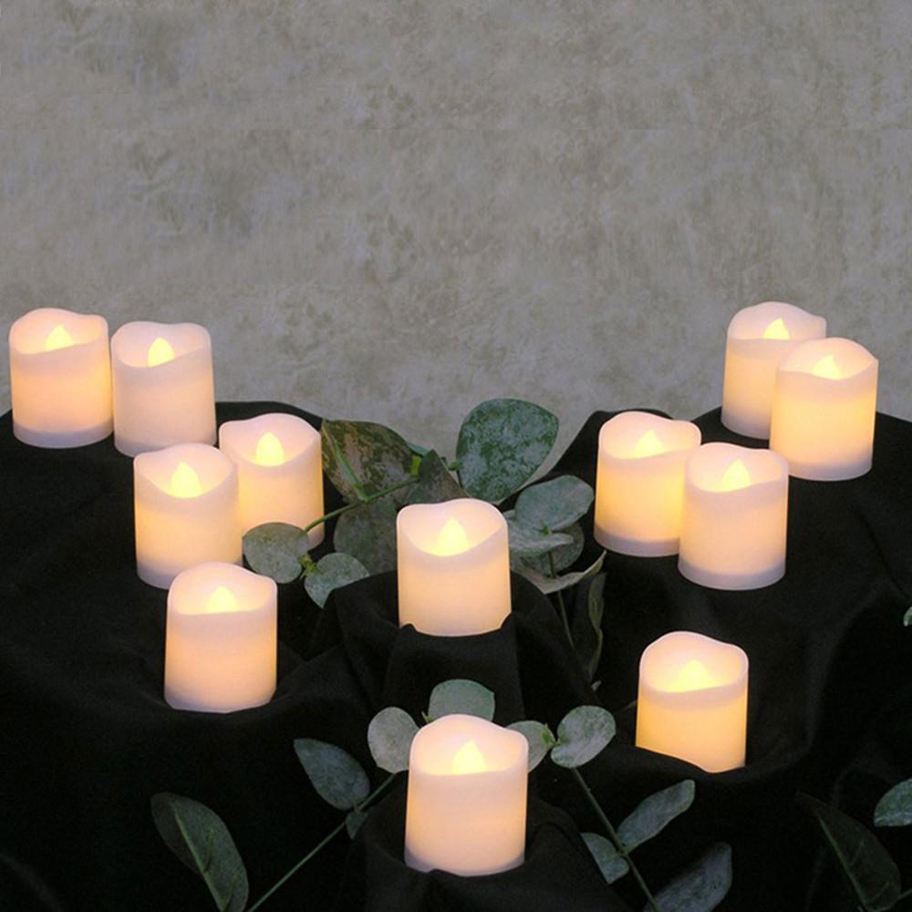12pcs Flameless LED Candle 3.6*4.2cm Flicker Light Lamp Decoration Electric Battery-powered Candles Yellow Tea Light Party Wedding Candle
12pcs Flameless LED Candle 3.6*4.2cm Flicker Light Lamp Decoration Electric Battery-powered Candles Yellow Tea Light Party Wedding Candle