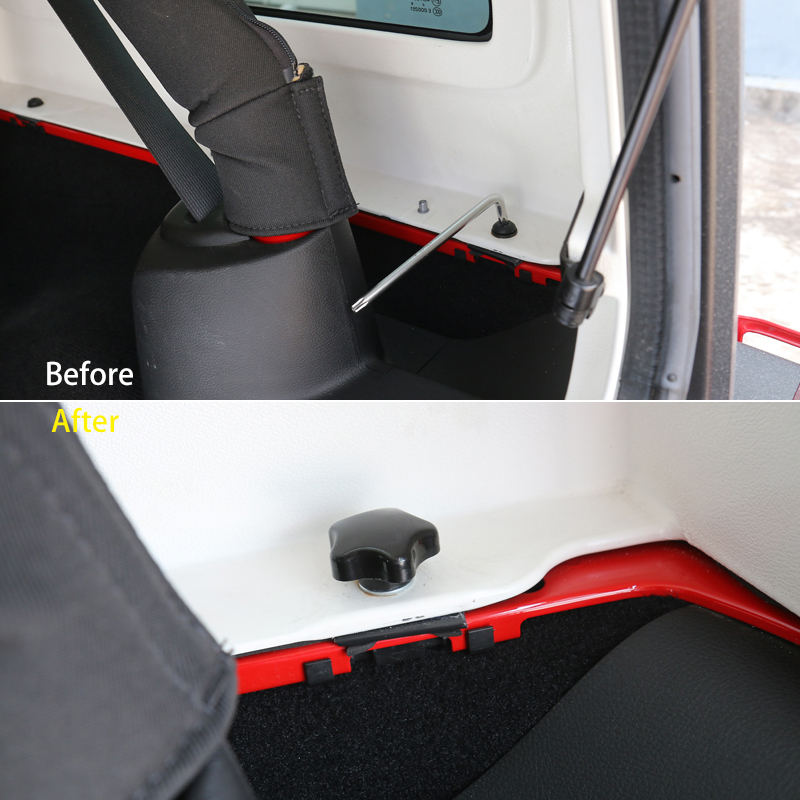 Car Roof Screw 2 Doors For Jeep Wrangler JK 2007-2017 Factory Outlet High Quatlity Auto Interior Accessories