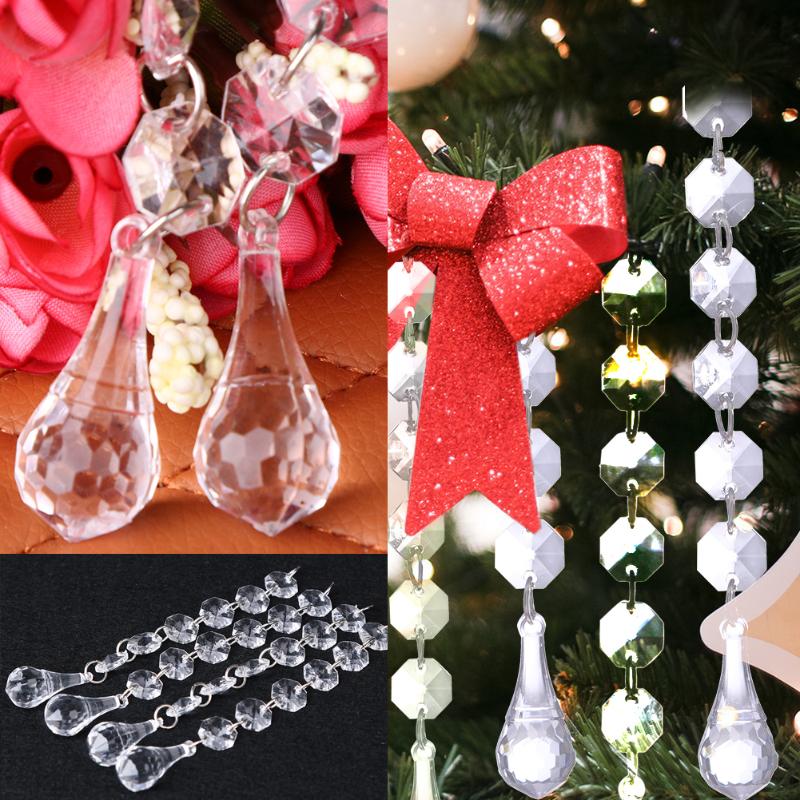 12pcs Transparent Acrylic Bead Curtain DIY Wedding Decor Diamond Crystal Beads Strand Garland Window Scarfs Curtain 15cm, 01
12pcs Transparent Acrylic Bead Curtain DIY Wedding Decor Diamond Crystal Beads Strand Garland Window Scarfs Curtain 15cm, 01