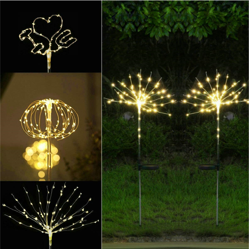 Solar Lamp Outdoor Decorative Firework Lights Copper Wire 90 120 150 LEDs Starry String Lighting for Xmas Wedding Party Festival Pathway
Solar Lamp Outdoor Decorative Firework Lights Copper Wire 90 120 150 LEDs Starry String Lighting for Xmas Wedding Party Festival Pathway