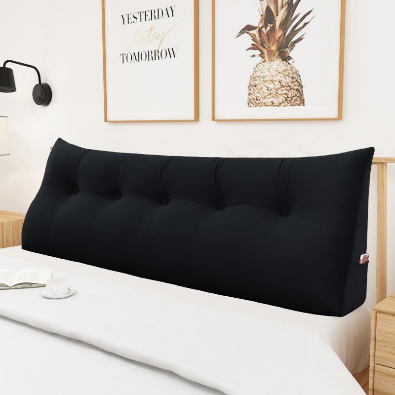 Johnear Headboard pillow reading pillow lumbar Support cushion back rest backrest wedge pillows wedge cushions, Black
Johnear Headboard pillow reading pillow lumbar Support cushion back rest backrest wedge pillows wedge cushions, Black