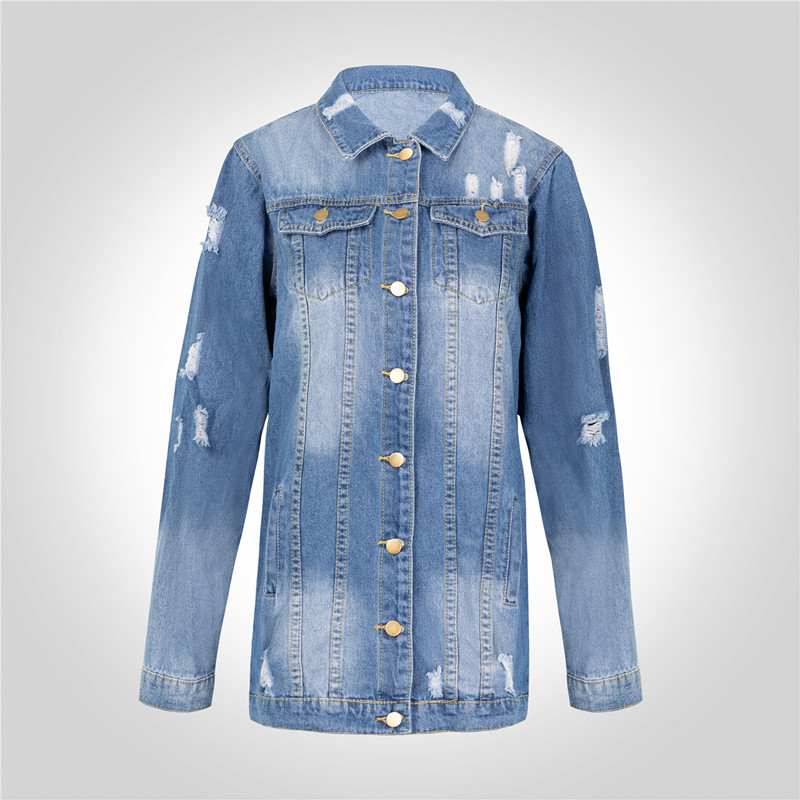 Autumn Women Harajuku Frayed Spliced Plus Size Dark Blue Holes Jeans Jacket Trench Long Sleeve Boyfriend Denim Coat Streetwear, Color11
Autumn Women Harajuku Frayed Spliced Plus Size Dark Blue Holes Jeans Jacket Trench Long Sleeve Boyfriend Denim Coat Streetwear, Color11