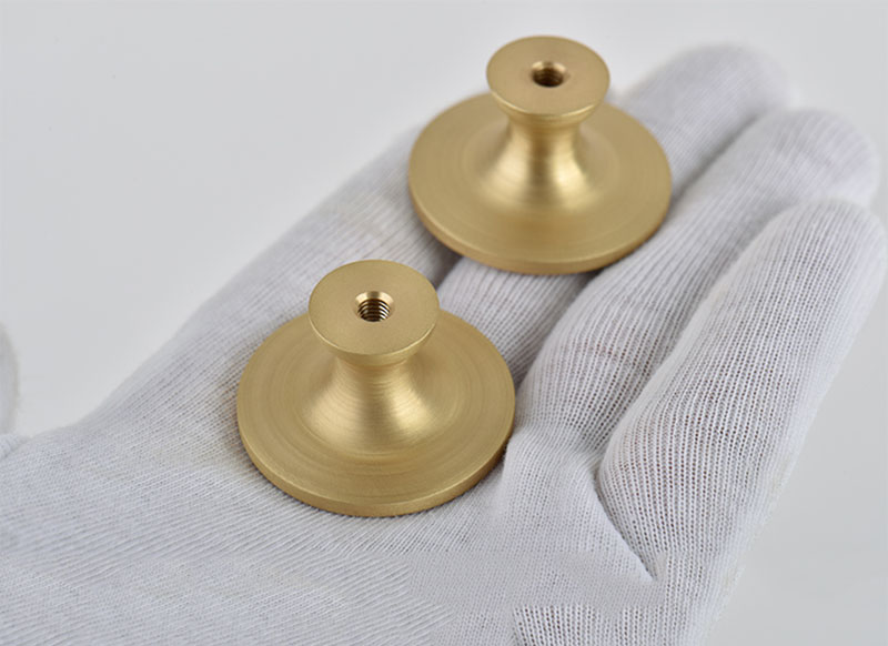 2 pieces solid simple drawer furniture handle cabinet knob hardware wardrobe shoe door single hole closet cone pull