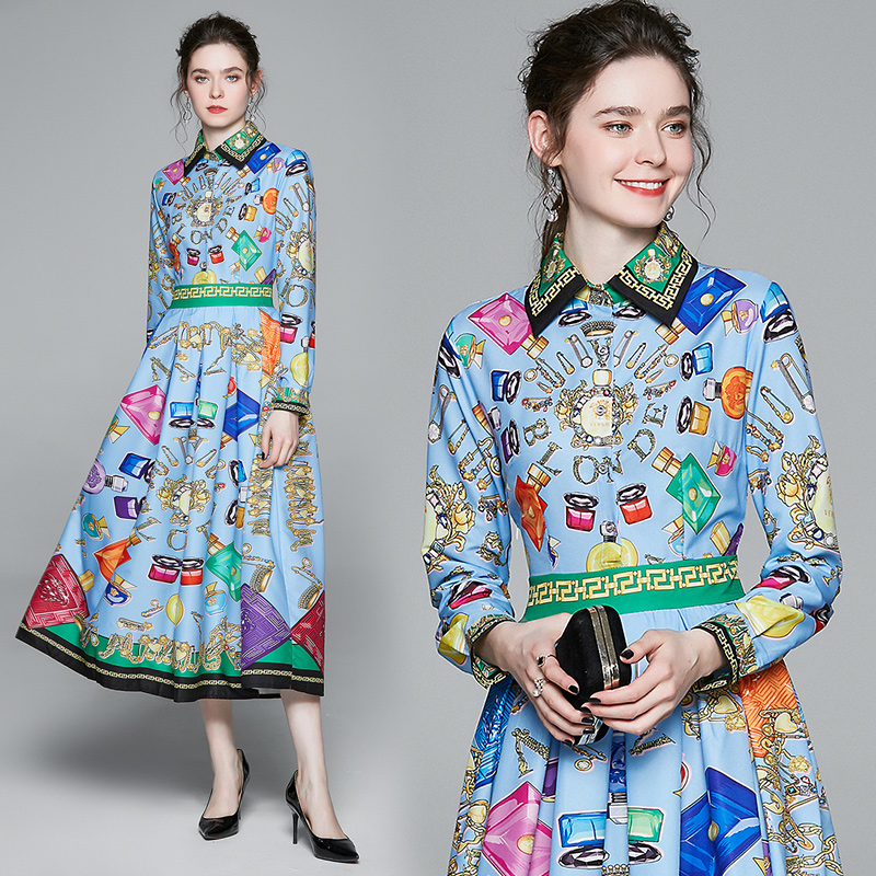 Luxury Blue Button Shirt Dress Women Spring Fall Long Sleeve Party Prom Lapel Neck Slim Ladies Designer Dress Elegant Office Print Dresses, Black;pink
Luxury Blue Button Shirt Dress Women Spring Fall Long Sleeve Party Prom Lapel Neck Slim Ladies Designer Dress Elegant Office Print Dresses, Black;pink