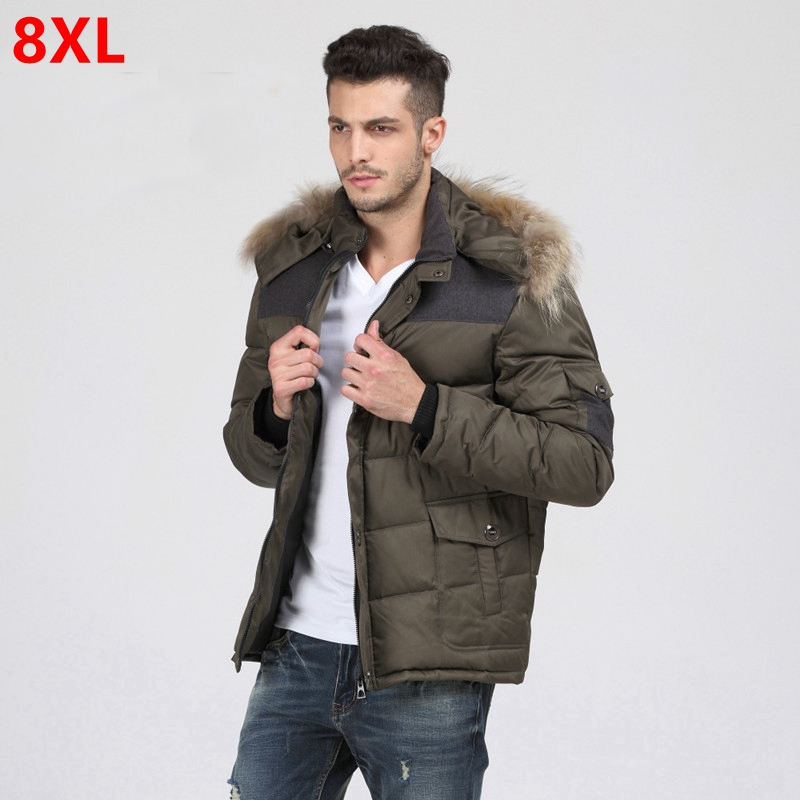 Winter new splicing large size down jacket big belly plus size people loose quality blouse winter clothing fur collar male 8XL, Khaki
Winter new splicing large size down jacket big belly plus size people loose quality blouse winter clothing fur collar male 8XL, Khaki
