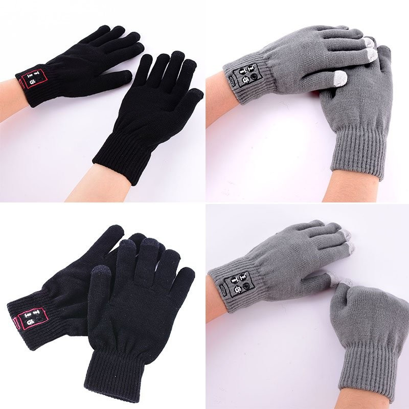 Fashion- Hi-Fun Speaker Bluetooth Magic Talking Gloves Full Touch Glove For Moblie Phones
