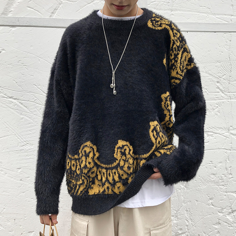 2019 Autumn And Winter New Mohair Twisted Knit Sweater Korean Fashion Casual Thick Pullover Black / White / Brown -2XL
2019 Autumn And Winter New Mohair Twisted Knit Sweater Korean Fashion Casual Thick Pullover Black / White / Brown -2XL