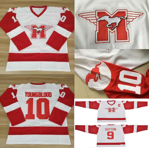 10 Dean Youngblood Hamilton Mustangs Hockey Jerseys 9 SUTTON Moive White Red All Stiched Men's Uniforms Fast Shipping
10 Dean Youngblood Hamilton Mustangs Hockey Jerseys 9 SUTTON Moive White Red All Stiched Men's Uniforms Fast Shipping