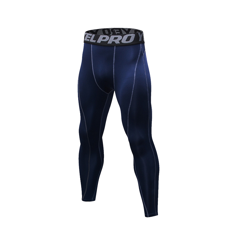 Men Compression Pants Leggings Gym Fitness Quick Dry Stretch Tights Breathable Bodybuilding Sweatpants Workout Trousers Leggins