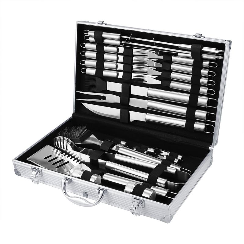 BBQ Utensils Barbecue Grilling Set bag Stainless Steel Kit Utensil Accessories Camping Outdoor Cooking Tools, Red
BBQ Utensils Barbecue Grilling Set bag Stainless Steel Kit Utensil Accessories Camping Outdoor Cooking Tools, Red