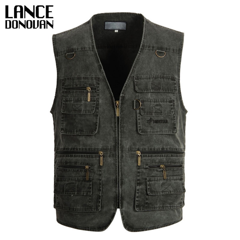 Tactical Vest Men Multi-pockets Photography Cameraman Vest Men Casual Suit Vest Men's Outerwear PLUS SIZE XL-4XL 5XL 7XL
Tactical Vest Men Multi-pockets Photography Cameraman Vest Men Casual Suit Vest Men's Outerwear PLUS SIZE XL-4XL 5XL 7XL