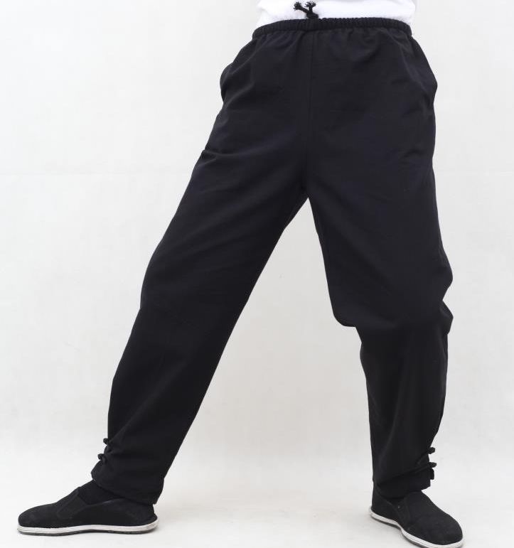 black 100% cotton tai chi wushu tang trousers taiji bloomers zen lay Kirin pants martial arts training pants, As pic
black 100% cotton tai chi wushu tang trousers taiji bloomers zen lay Kirin pants martial arts training pants, As pic