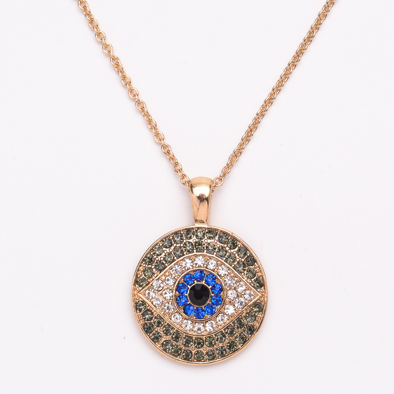 Evil Eye Necklace Women Necklaces Gold Color Blue Eyes Alloy Pendants Necklace Fashion Jewelry
Evil Eye Necklace Women Necklaces Gold Color Blue Eyes Alloy Pendants Necklace Fashion Jewelry