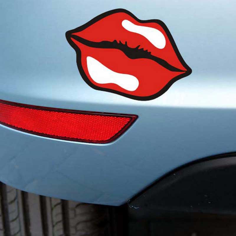 Lips Decals Trolley Case Fridge Motorcycle Multi-sticker Personalized Car Stickers
