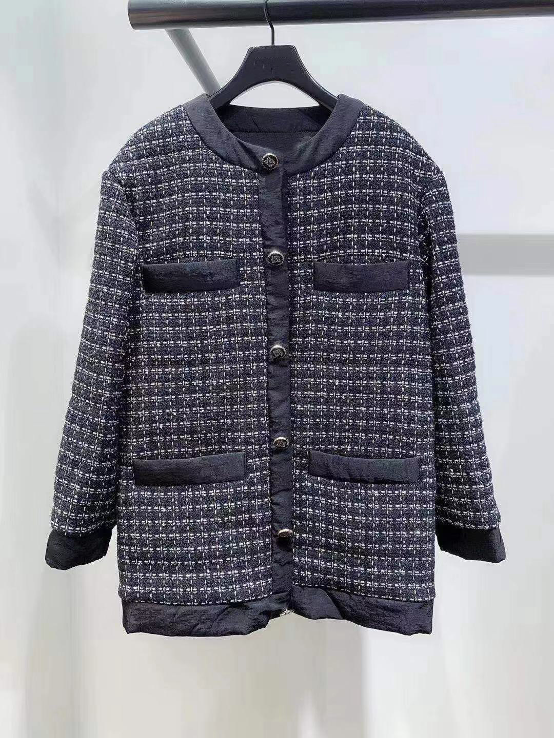 2019 Fall Autumn Long Sleeve Round Neck Blue Plaid Print Tweed Panelled Buttons Jacket Coat Women Fashion Jackets Outwear Coats O16153259S
2019 Fall Autumn Long Sleeve Round Neck Blue Plaid Print Tweed Panelled Buttons Jacket Coat Women Fashion Jackets Outwear Coats O16153259S