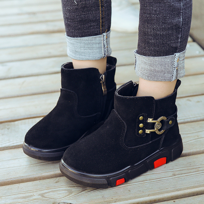 Winter New Kids Snow Boots For Boys Ankle Boots Girls Leather Warm Plush Shoes Flat Boots Chidren School Shoes Retro Black Brown
Winter New Kids Snow Boots For Boys Ankle Boots Girls Leather Warm Plush Shoes Flat Boots Chidren School Shoes Retro Black Brown