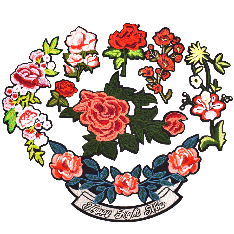 Big Flowers Embroidery Patches for Women Clothes Bags Iron on Transfer Applique Patch for Jeans Garment Jackets DIY Sew on Embroidery Badge
Big Flowers Embroidery Patches for Women Clothes Bags Iron on Transfer Applique Patch for Jeans Garment Jackets DIY Sew on Embroidery Badge