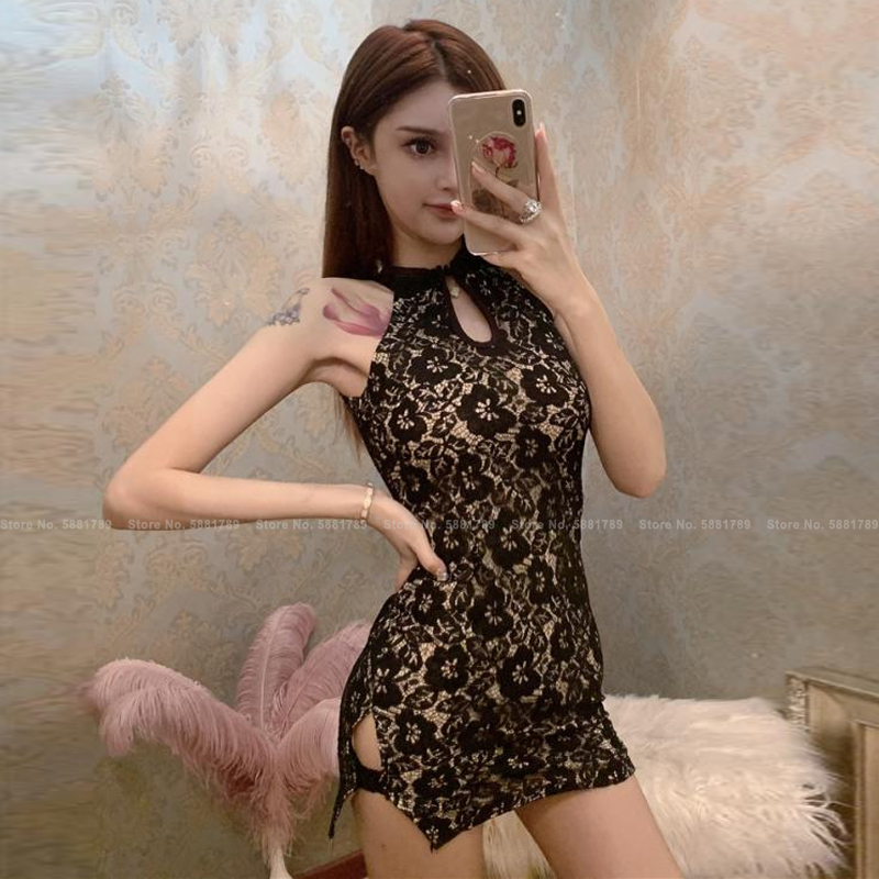 Women Lace Qipao Vintage Party Nightclub Sexy Bodycon Babydoll Chinese Style Retro Cheongsam Korean Elegant Mini Dress Vestidos
Women Lace Qipao Vintage Party Nightclub Sexy Bodycon Babydoll Chinese Style Retro Cheongsam Korean Elegant Mini Dress Vestidos