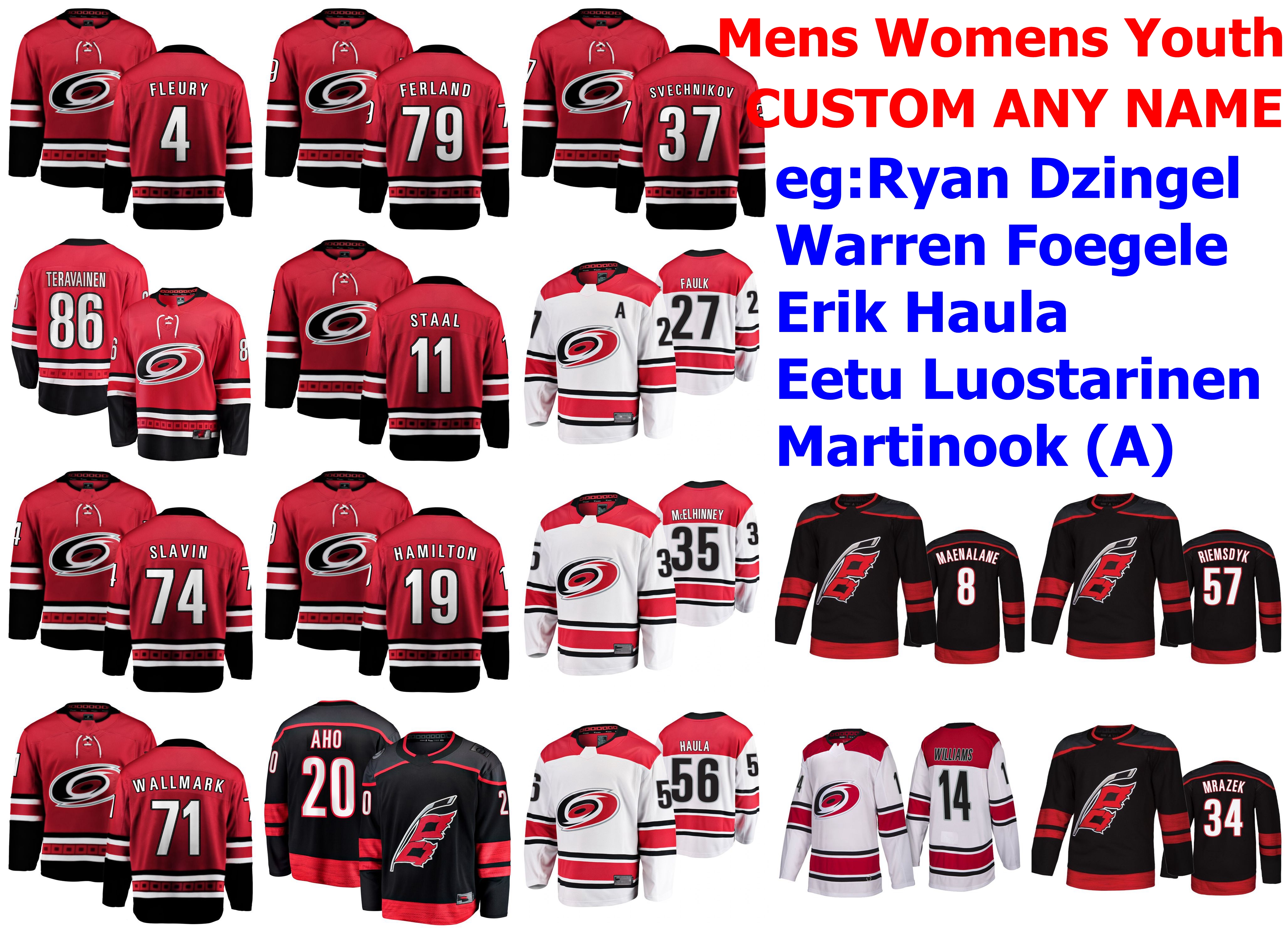 Custom Carolina Hurricanes Jerseys Mens Jaccob Slavin Jersey Staal Haydn Fleury Sebastian Aho Andrei Svechnikov Ice Hockey Jerseys Stitched, Womens veterans day jersey
Custom Carolina Hurricanes Jerseys Mens Jaccob Slavin Jersey Staal Haydn Fleury Sebastian Aho Andrei Svechnikov Ice Hockey Jerseys Stitched, Womens veterans day jersey