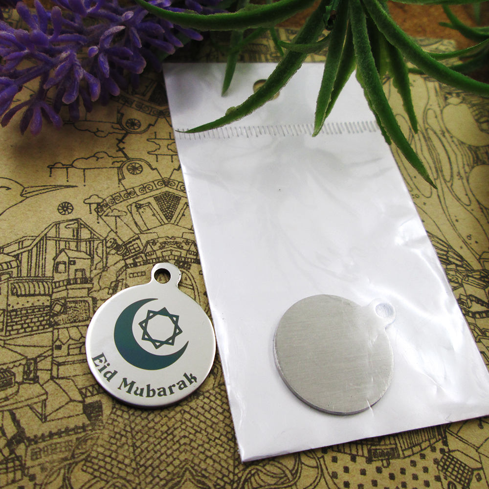 40pcs--"eid mubarak version-3"stainless steel charms more style for choosing DIY Charms pendants for necklace
40pcs--"eid mubarak version-3"stainless steel charms more style for choosing DIY Charms pendants for necklace