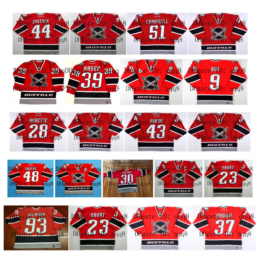Vintage Buffalo Sabres Jerseys 93 DOUG GILMOUR 9 Derek Roy 30 RYAN MILLER 23 Chris Drury 37 Curtis Brown Red Custom Hockey Jerseys, As pic
Vintage Buffalo Sabres Jerseys 93 DOUG GILMOUR 9 Derek Roy 30 RYAN MILLER 23 Chris Drury 37 Curtis Brown Red Custom Hockey Jerseys, As pic