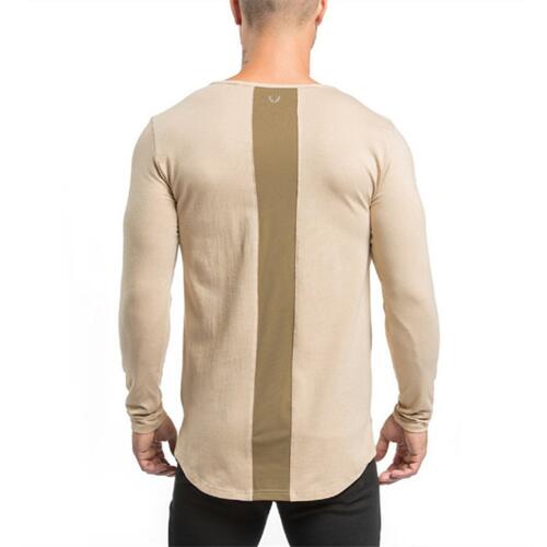 New Design Spring Autumn Long Sleeve Clothes Tight Gyms T Shirts Mens T-shirt Muscle Fitness Bodybuilding Clothes Tees Tops, White
New Design Spring Autumn Long Sleeve Clothes Tight Gyms T Shirts Mens T-shirt Muscle Fitness Bodybuilding Clothes Tees Tops, White