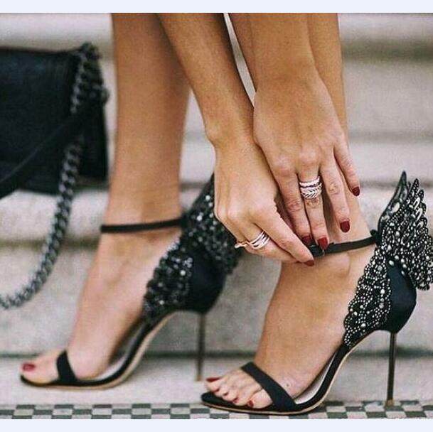 2020 Hot Sale Brand Sophia Webster Cleo Sandals Genuine Leather Pumps Butterfly Ultra High Heel Sandals For Women Sexy Stiletto Shoes
2020 Hot Sale Brand Sophia Webster Cleo Sandals Genuine Leather Pumps Butterfly Ultra High Heel Sandals For Women Sexy Stiletto Shoes