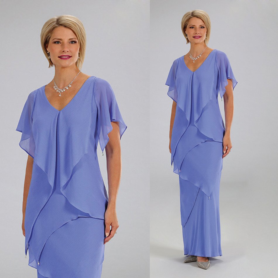 Ursual Lavender Mother Of The Bride Dresses Floor Length Chiffon Chic Wedding Guest Dress Short Sleeves Plus Size Evening Gowns Party
Ursual Lavender Mother Of The Bride Dresses Floor Length Chiffon Chic Wedding Guest Dress Short Sleeves Plus Size Evening Gowns Party