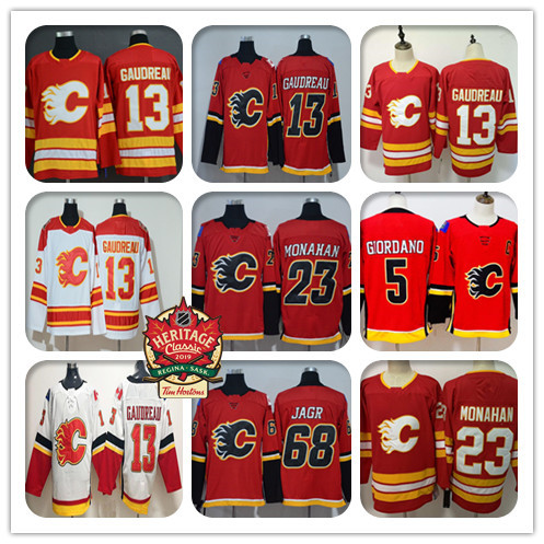 Men 2019 Calgary Flames Heritage Classic Hockey 5 Mark Giordano 13 Johnny Gaudreau 23 Sean Monahan 68 Jaromir Jagr Jerseys Cheap Red White, Yellow
Men 2019 Calgary Flames Heritage Classic Hockey 5 Mark Giordano 13 Johnny Gaudreau 23 Sean Monahan 68 Jaromir Jagr Jerseys Cheap Red White, Yellow