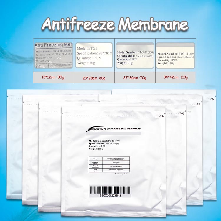 2019 NEW Antifreeze Membrane Anti Freezing Membrane Anti Freeze Film For Fat Freeze Treatment Anti Freezing Cryo Pad 27*30cm 34*42cm
2019 NEW Antifreeze Membrane Anti Freezing Membrane Anti Freeze Film For Fat Freeze Treatment Anti Freezing Cryo Pad 27*30cm 34*42cm