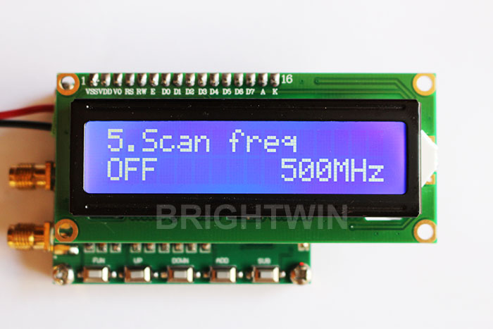 Digital RF Signal Generator 140MHz to 44GHz RF Generator with Frequency Sweep Function Frequency Sweep Module8267718