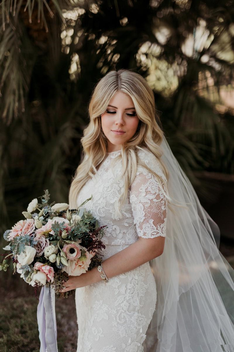Delicate Lace Mermaid Wedding Dresses Half Sleeves Jewel Neck Women Country Garden Western Bridal Gowns Vestido De Noiva Custom Made 0510